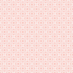 Geometric abstract octagonal background. Geometric abstract pink ornament. Seamless modern pattern