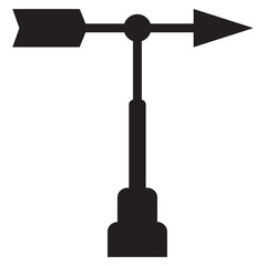 wind direction icon vector