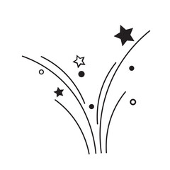 Firework Doodle Dercorative