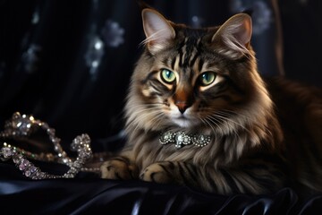 Stunning images of elegant felines ideal for adorning your desktop or phone background.