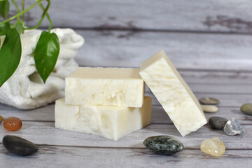 Author's useful handmade soap made from natural materials