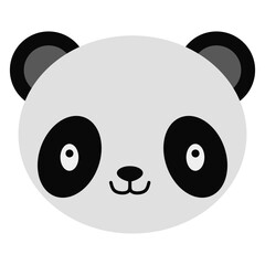 Cute Animal Face Illustration
