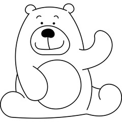 Bear Coloring Page