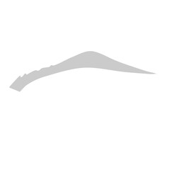 Old Eyebrow Hair Vector