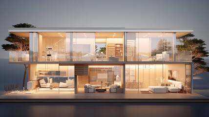 Fototapeta premium Innovative Home Designs for Contemporary Living