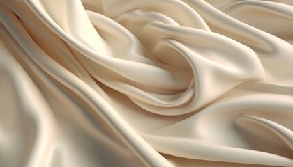 Luxurious pale silk fabric texture background