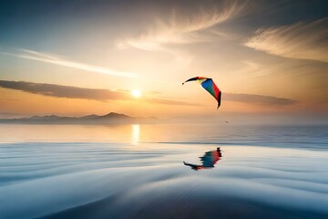 kite on the beach