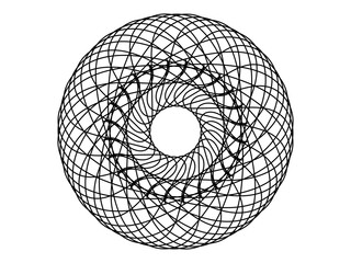 abstract circular pattern