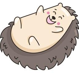Hedgehog Cute Character
