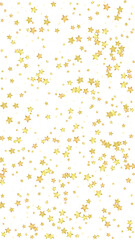 Magic stars vector overlay.  Gold stars scattered