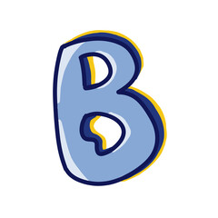 B cute character designs 