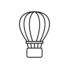 air balloon icon vector sign