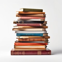 Stack of books, AI generated Image