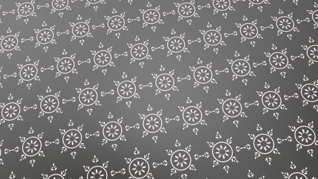 Seamless Geometric Rectangle Square and Circle Background
