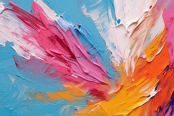 Bold Brushstrokes and Vibrant Colors: Exploring Creative Expression through Abstract Painting, generative AI