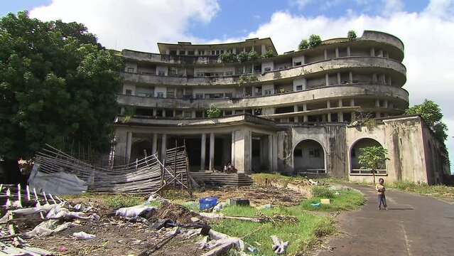 altes Grand Hotel in Beira, Mosambik