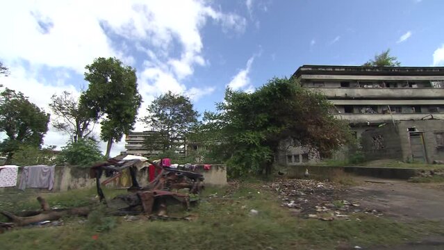 altes Grand Hotel in Beira, Mosambik