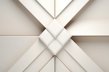 Minimalist Abstract: Exploring Geometric Shapes and Clean Lines on a Plain White Background, generative AI