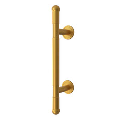 Brass Door Handles, Door Handles for the Main Door, Pull Handles for All The Doors of the House, Office, Hotels, etc, 3d render.