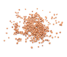 Coriander seeds isolated  transparent png