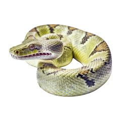 Obraz premium snake isolated on transparent background cutout