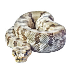 snake isolated on transparent background cutout