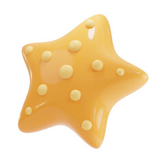 3D Starfish Icon
