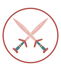 Fototapeta premium Vikings Vector, Elements and Symbol 