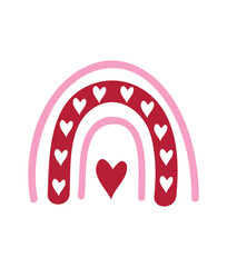 Obraz premium A Year of Rainbows Vector, Elements and Symbol 