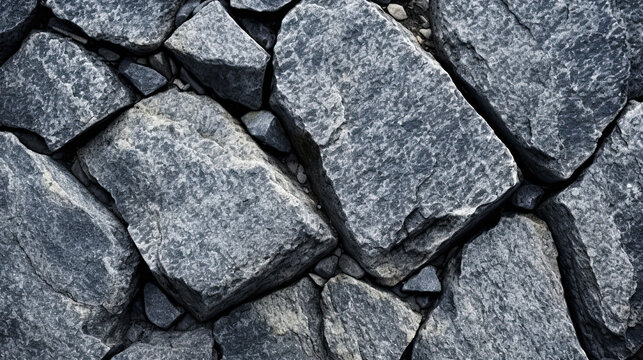 Granite ,stone wall texture illustration ,Generative AI © HappyTime19