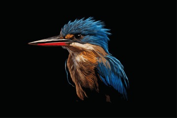 Senegalese kingfisher - Halcyon senegalensis