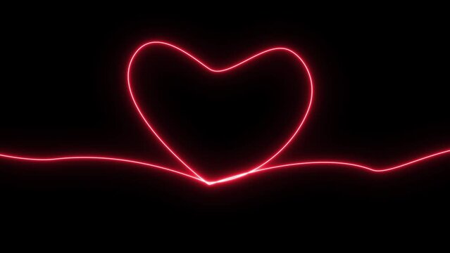 Symbol of red  love design sign abstract background light sign background. Valentine's Day,