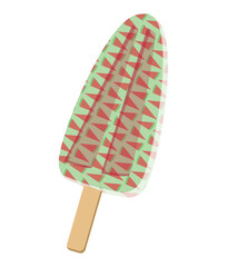A Year of Ice Cream Vector, Elements and Symbol