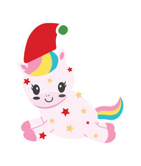 A Year of Unicorn's Holidays Vector, Elements and Symbol
