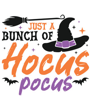 Bunch of hocus pocus happy halloween svg ,happy Halloween best scary svg sayings
