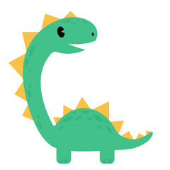 Hand drawn cartoon t rex. Cute dino with the phrase roar. Print for a poster, greeting card or t shirt
