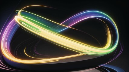 infinite energy colorful light, wallpaper background