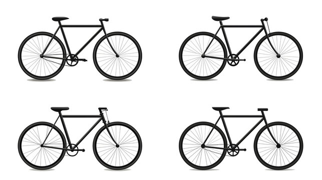 camping bicycle clip art design