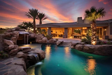 Fototapeten Southwest Homes, located in Chandler, Arizona © 2ragon