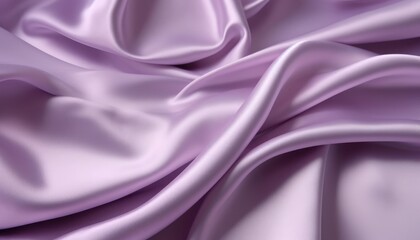 Serene and luxurious pale lavender silk fabric texture background