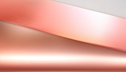 Simple and sophisticated rose gold metallic gradient background, wallpaper