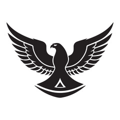eagle icon isolated vector symbol illustration