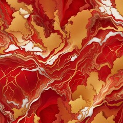 Red Marbled textured wallpaper, background