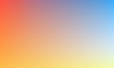 Naklejka premium red, yellow, and blue color gradient abstract background. eps 10 vector.