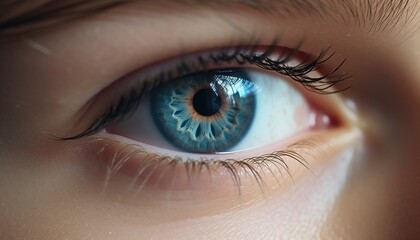 Obraz premium Close Up Shot of Beautiful Eyes