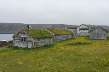 Fototapeta na wymiar View from Hamningberg, Varanger, Norway