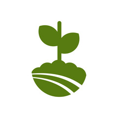 vector green leaf icon