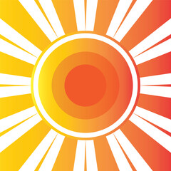 sunburst vector background
