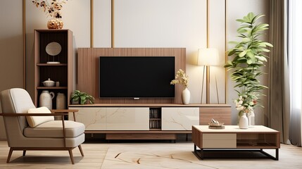 cabinet tv modern living room