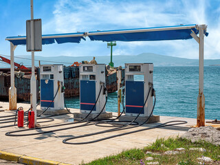 Tankstelle am Schiffshafen
